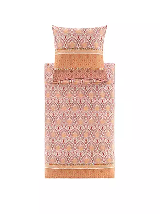 BASSETTI | Ropa de cama de satén NAIROBI 70x90cm/140x200cm Corale | 